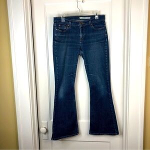 DKNY flared denim blue jeans size 10